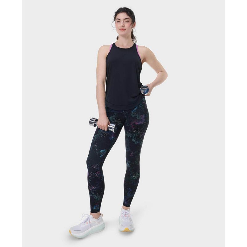 Sweaty Betty Power 7/8 Workout Leggings Black Canopy Print image number 3